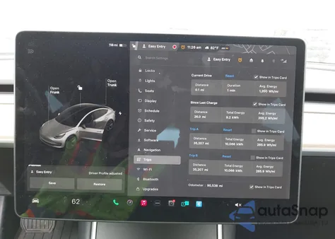 2018 Tesla Model 3 Long Range/Performance из США, поврежденный, VIN 5YJ3E1EB7JF120718